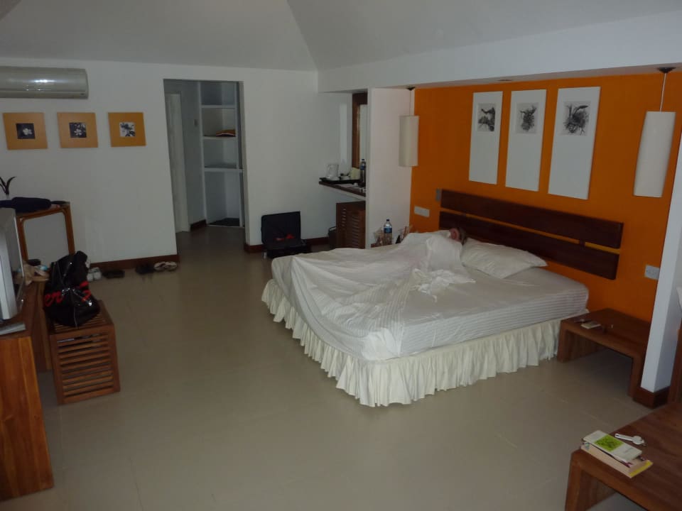 Vom Eingang aus Adaaran Select Hudhuran Fushi - Premium All Inclusive