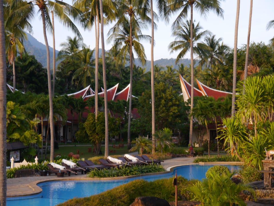 Blick von der Bar aus Santhiya Tree Koh Chang Resort