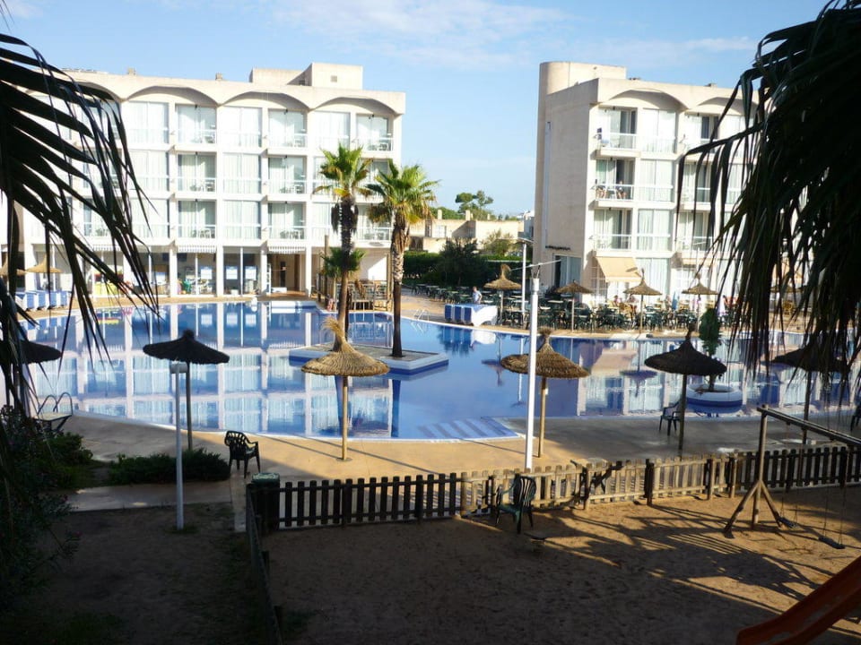 Blick von unserem Balkon Hotel Zafiro Alzinar Mar