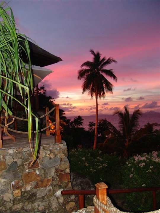 Sonnenuntergang Fregate Island Private