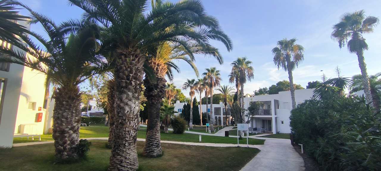 Gartenanlage Cala Llenya Resort Ibiza