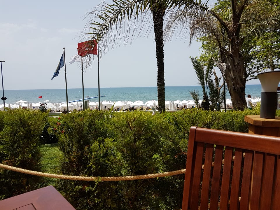 Ausblick von der Beachbar zum Meer Side Star Elegance