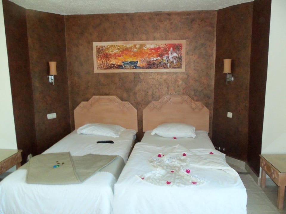 Dekoriertes Bett Mahdia Beach & Aquapark