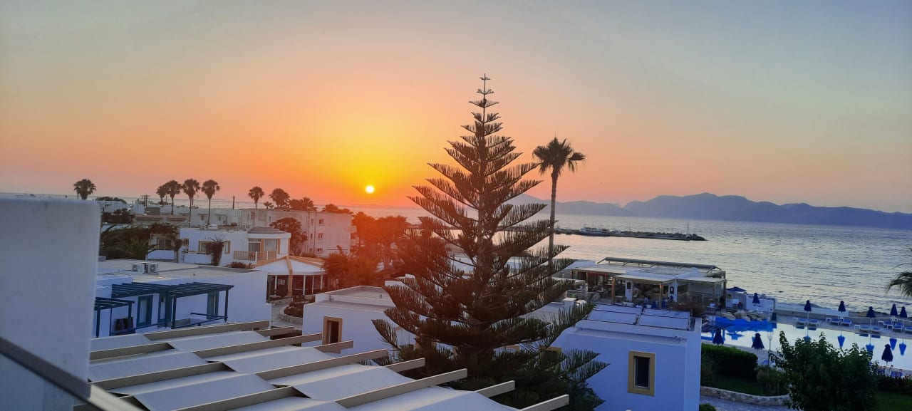 Ausblick Mastichari Bay Hotel