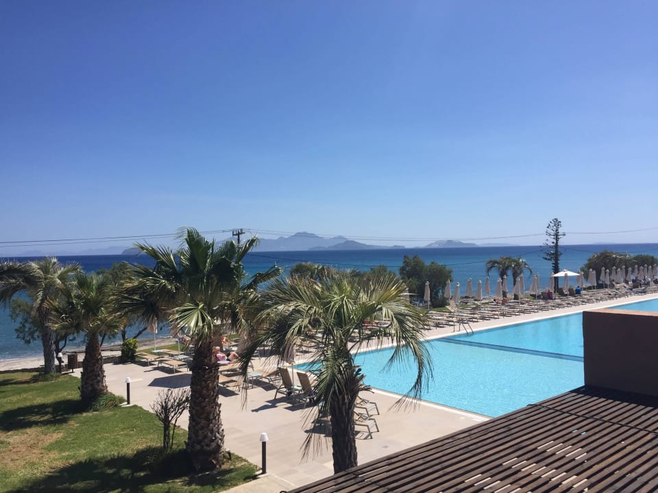 Blick aus Lobbybar Atlantica Mikri Poli Kos