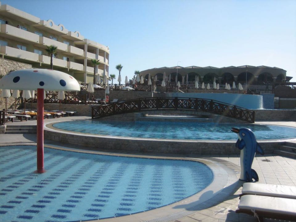 Die Poolanlage Hotel Kalithea Horizon Royal