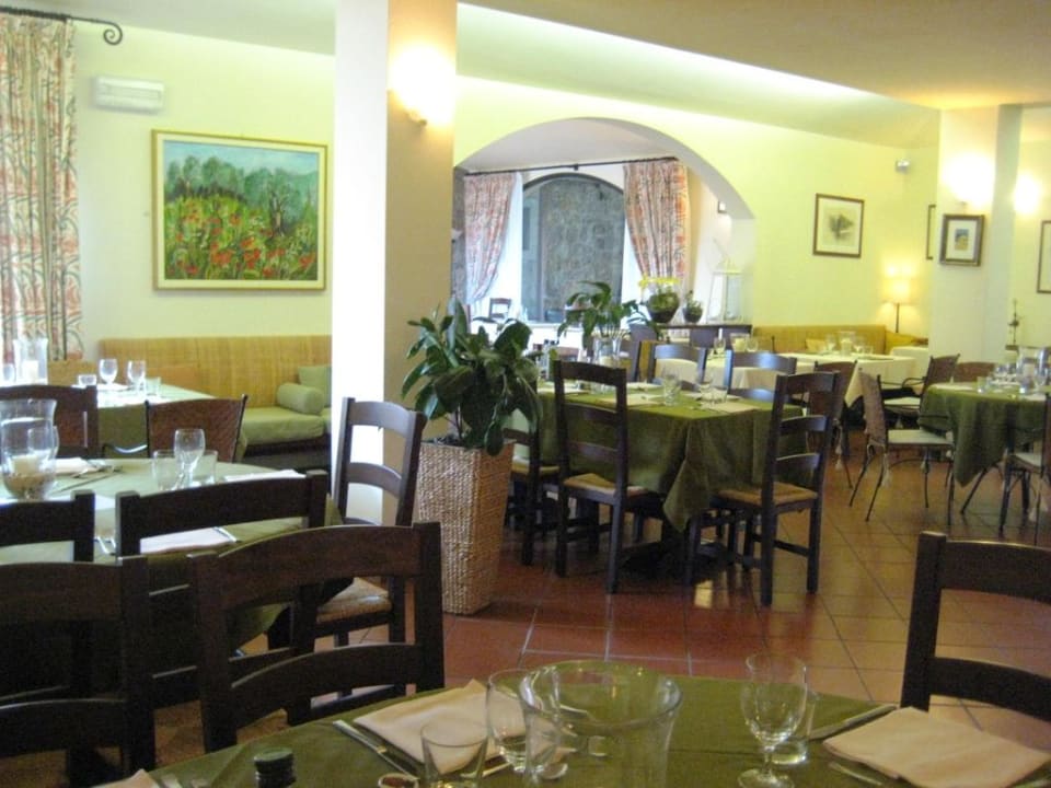 Speisesaal Hotel Casolare le Terre Rosse