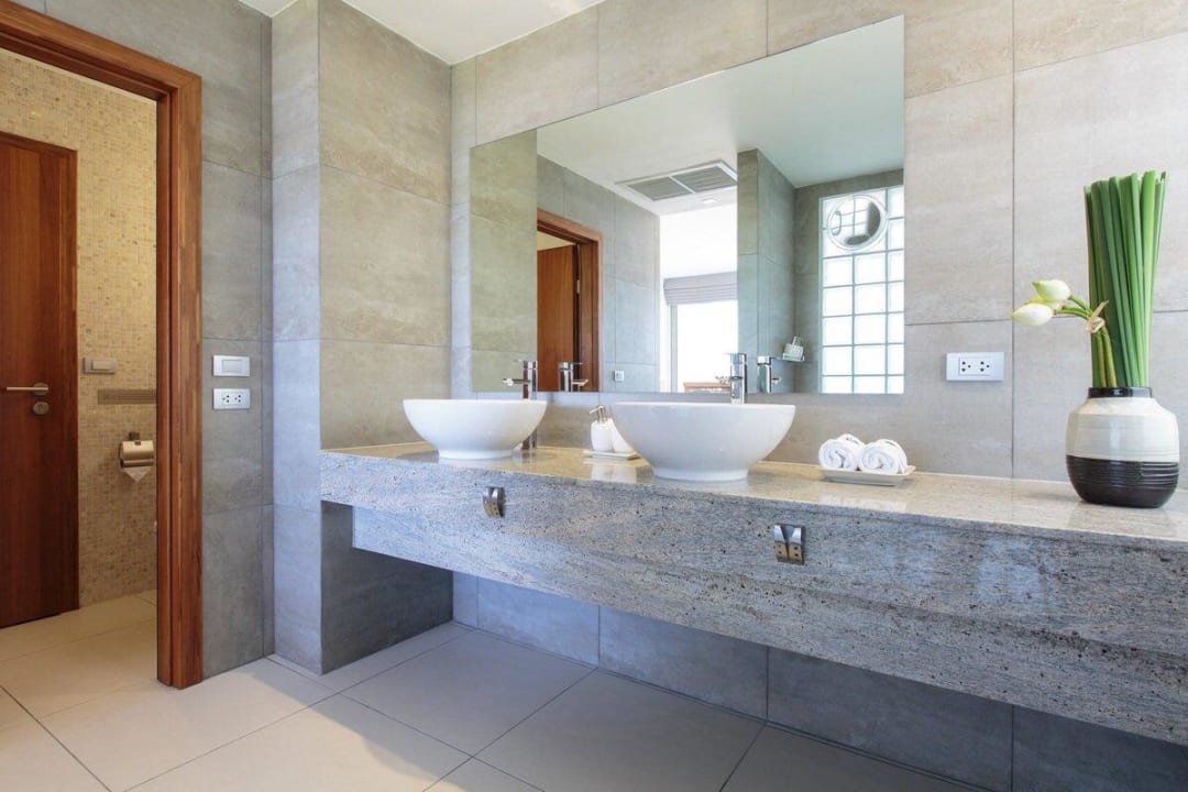 Bathroom Masterbedroom Ferienhaus Baan Kuno