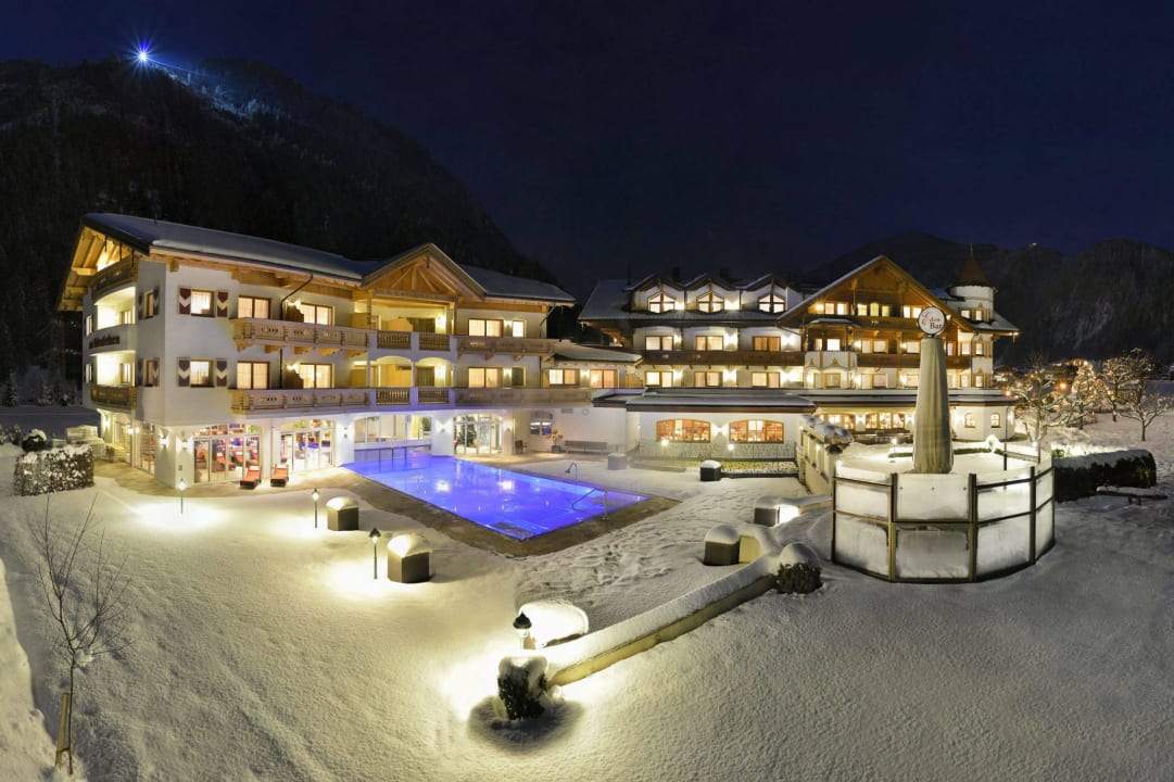 Edenlehen Winter bei Nacht  Hotel Edenlehen