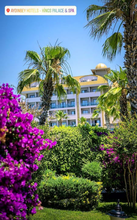 Gartenanlage Aydinbey Kings Palace & Spa