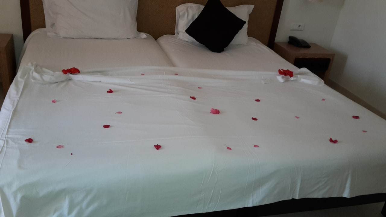 Dekoriertes Bett Sentido Djerba Beach