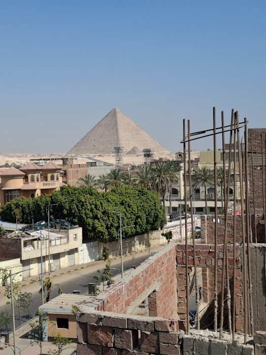 Ausblick Remal Pyramids Hotel
