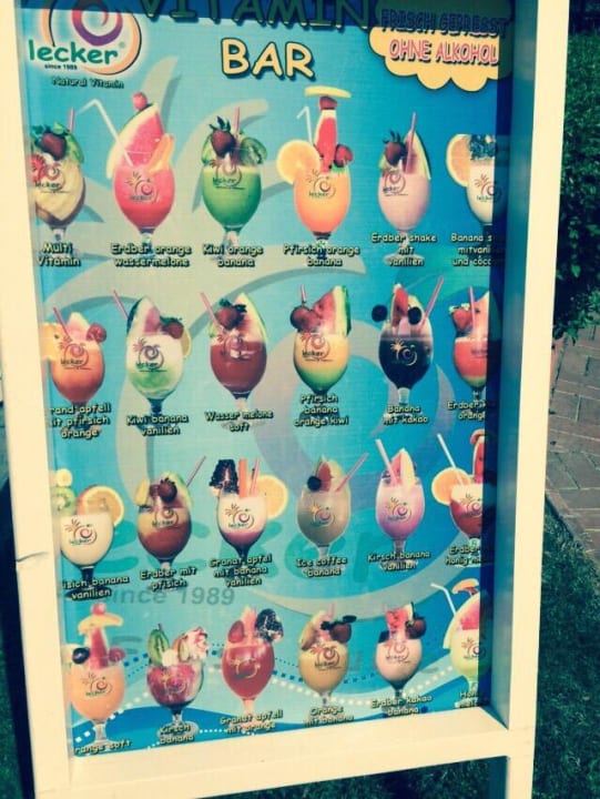 Lecker Lecker Fruchtcocktails Side Mare Resort & Spa