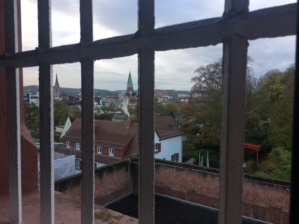 Ausblick Alcatraz Hotel am Japanischen Garten