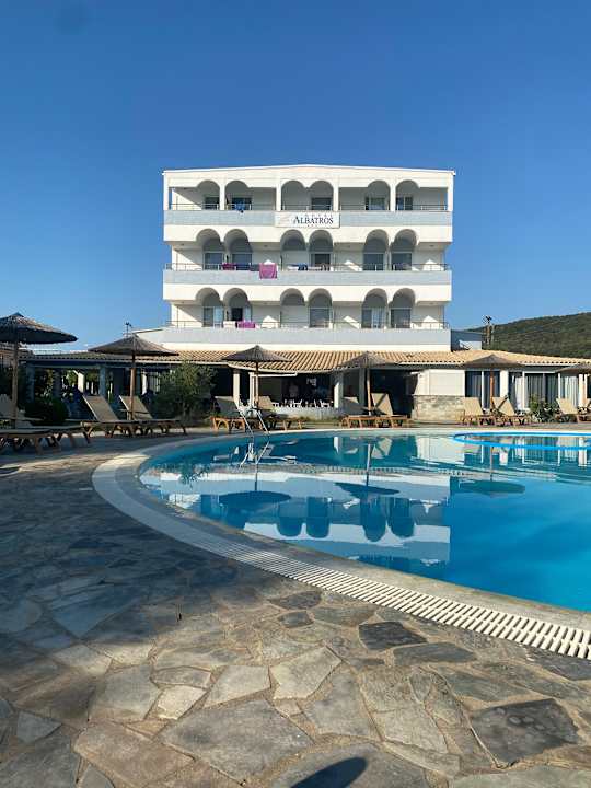 Außenansicht Hotel Albatros