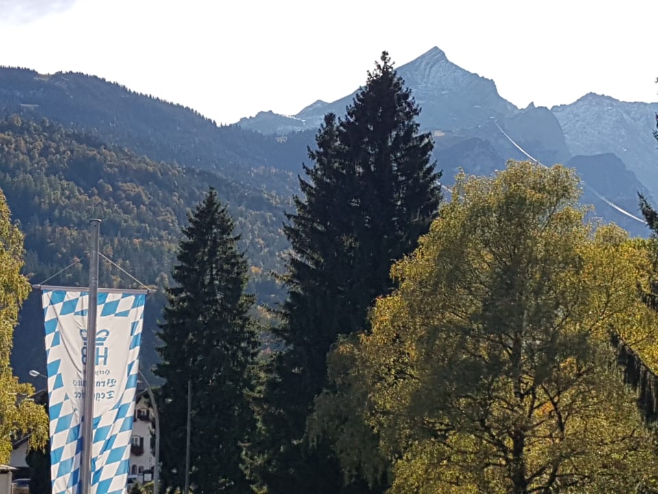 Ausblick Hotel Zugspitze