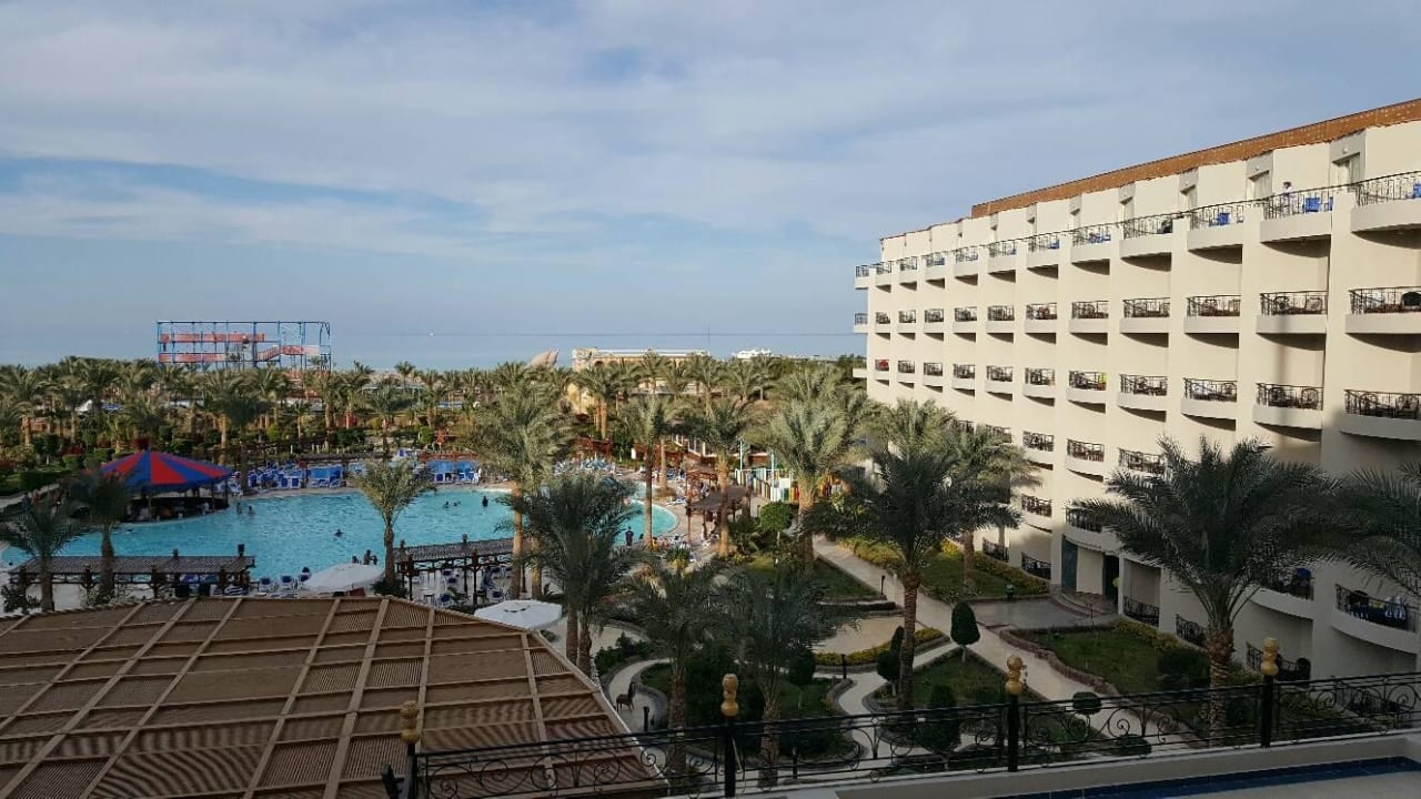 Zimmerausblick Le Jardin Aqua Park Resort