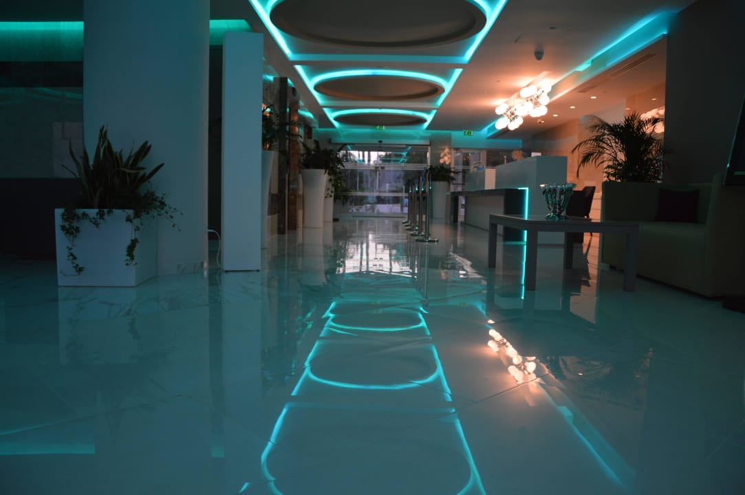 The modern lobby area Hotel Vassos Nissi Plage