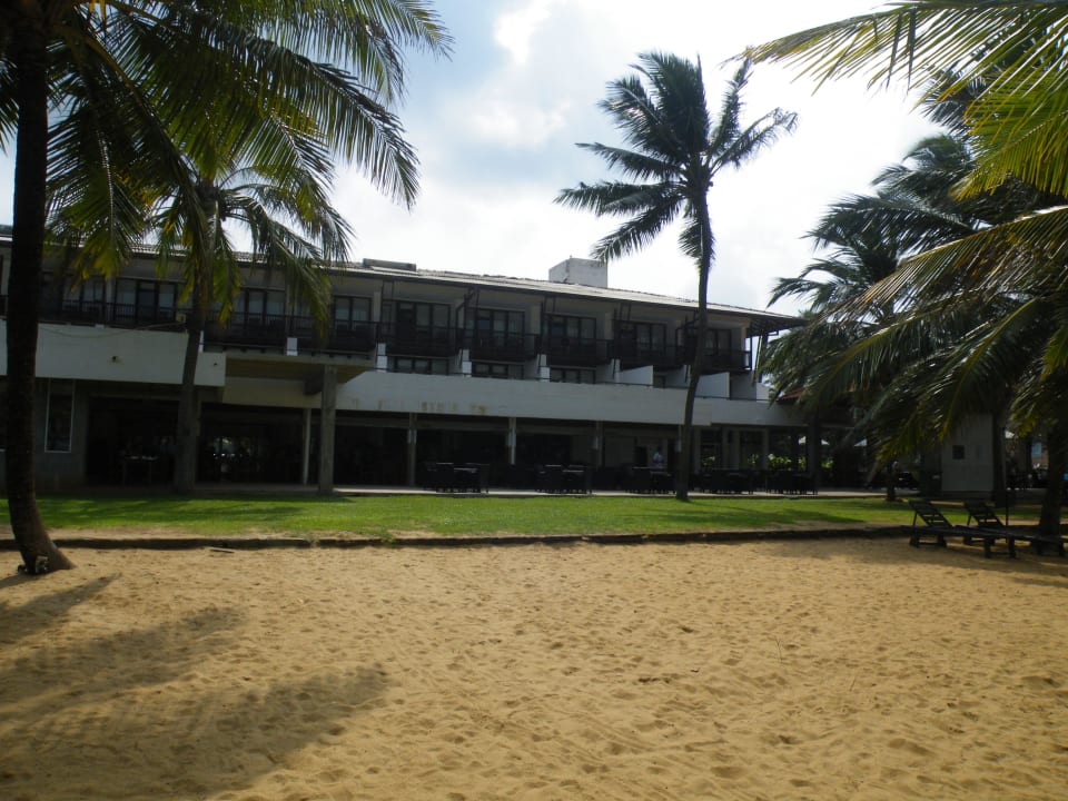 Außenansicht vom Meer Goldi Sands Hotel