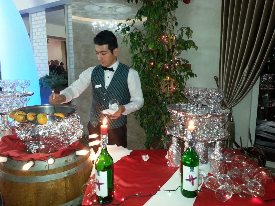 Silvesterempfang in der Compass Bar Adalya Ocean Deluxe
