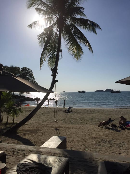 Blick von den Liegen Hotel The Dewa Koh Chang