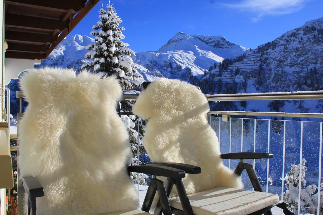 Terrasse Pension Bergland