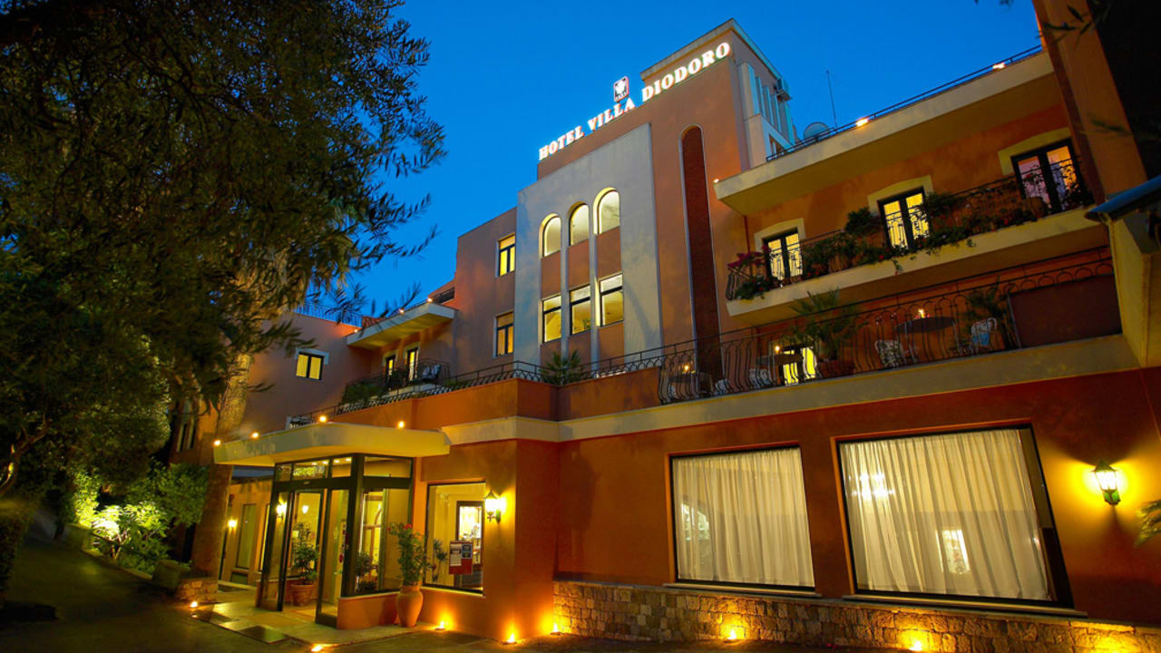 Außenansicht Hotel Villa Diodoro