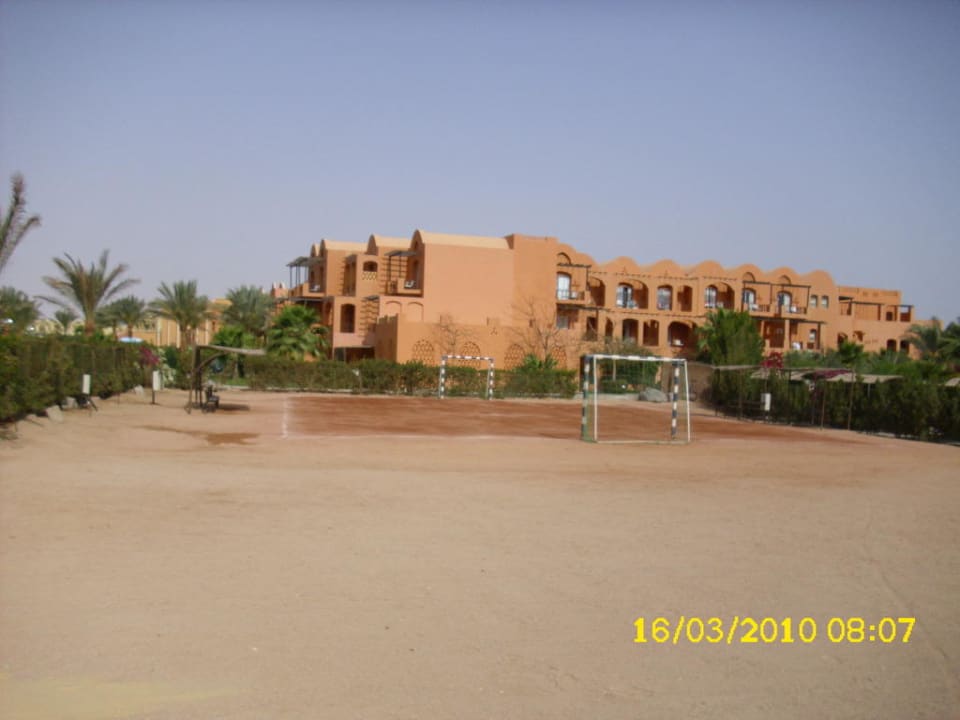 Fußballplatz Jaz Makadi Oasis Resort