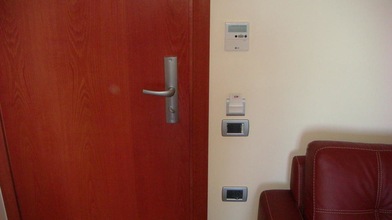 Eingang zum Zimmer Hotel Brilant