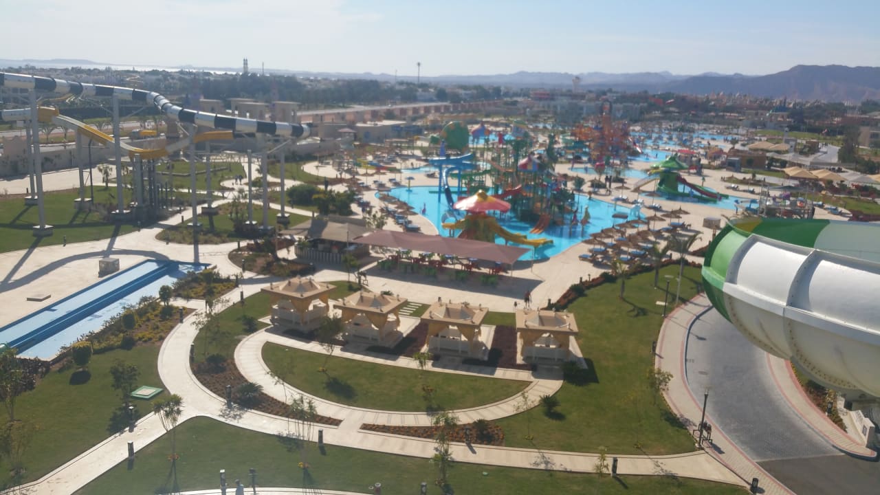 Blick über den Aquapark Pickalbatros Aqua Park Resort - Sharm El Sheikh