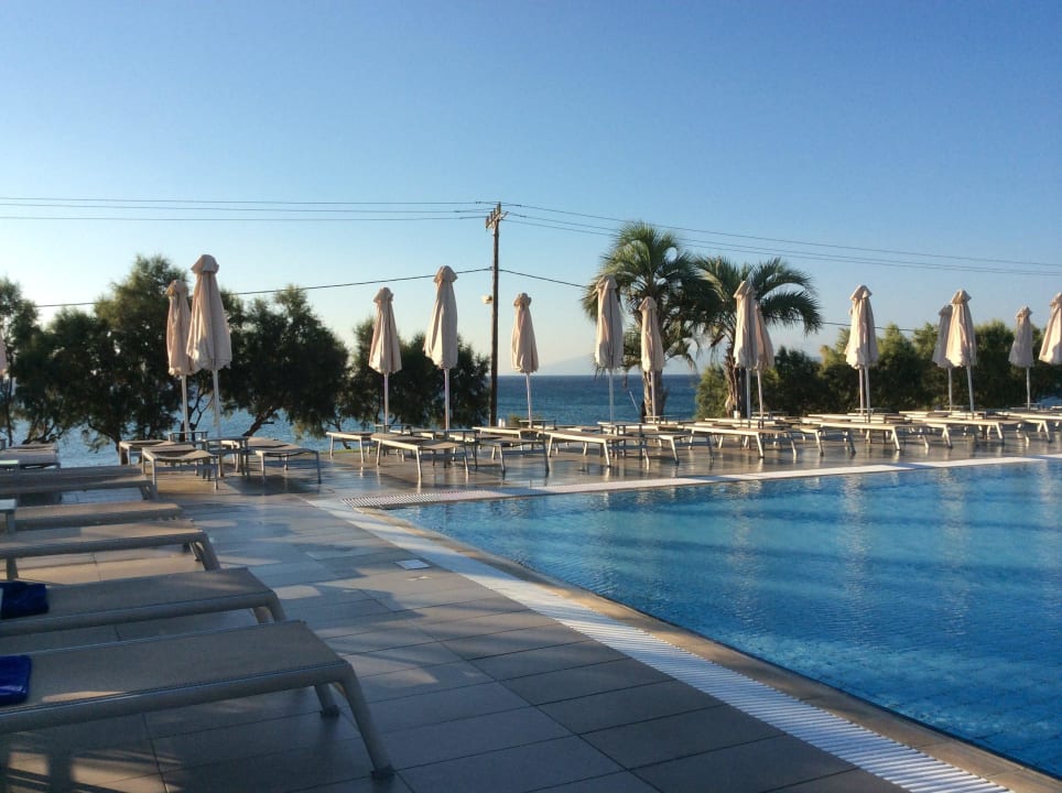 View from our sunbed Atlantica Mikri Poli Kos