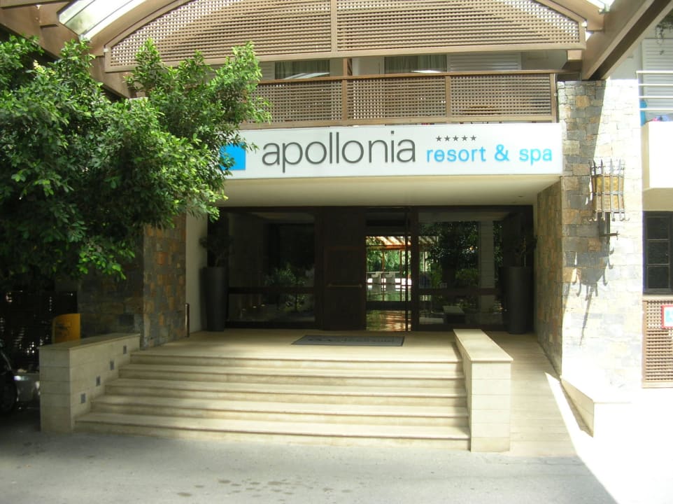 Eingang Apollonia Beach Resort & Spa