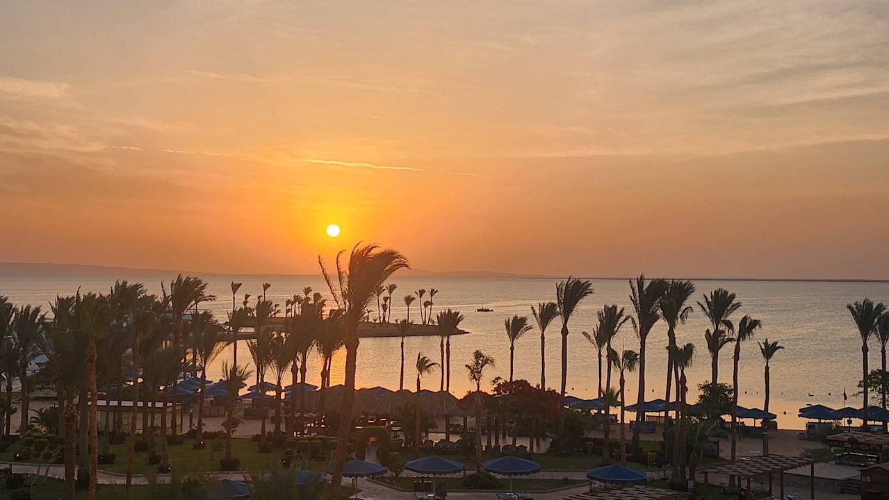 Ausblick Continental Hotel Hurghada