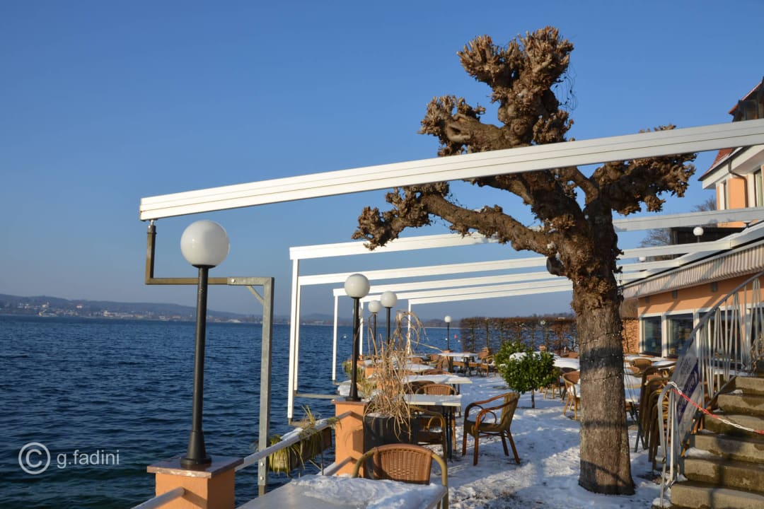 Seeterrasse, romantisch. Hotel Schloss Berg