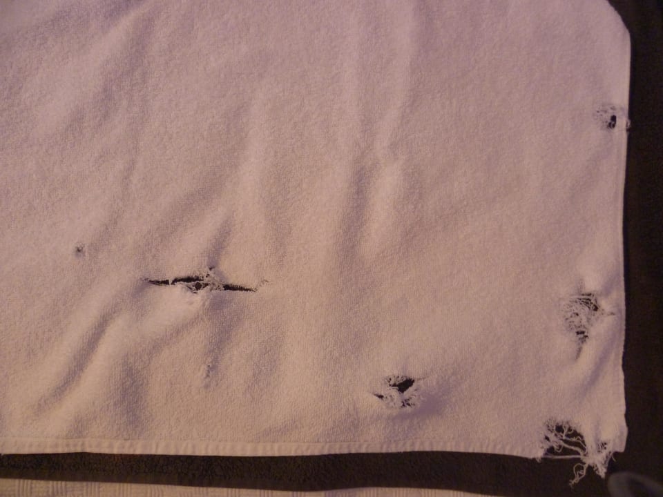 Handtuch oder Putzlappen? Hatipoglu Beach Hotel