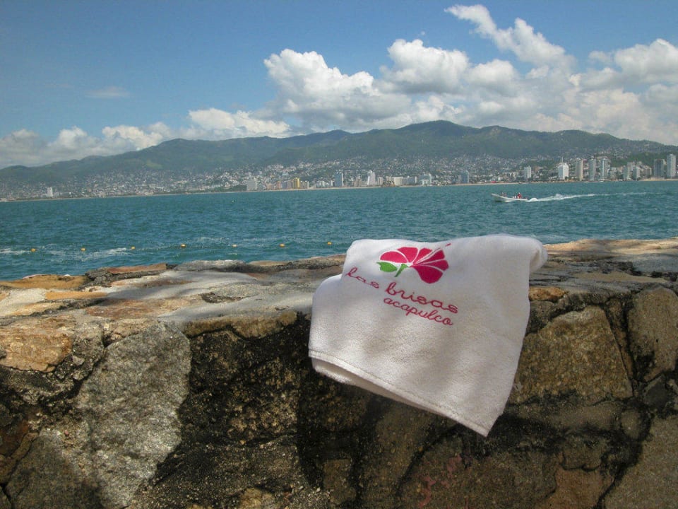 Blick auf die Bucht von Acapulco Hotel Las Brisas