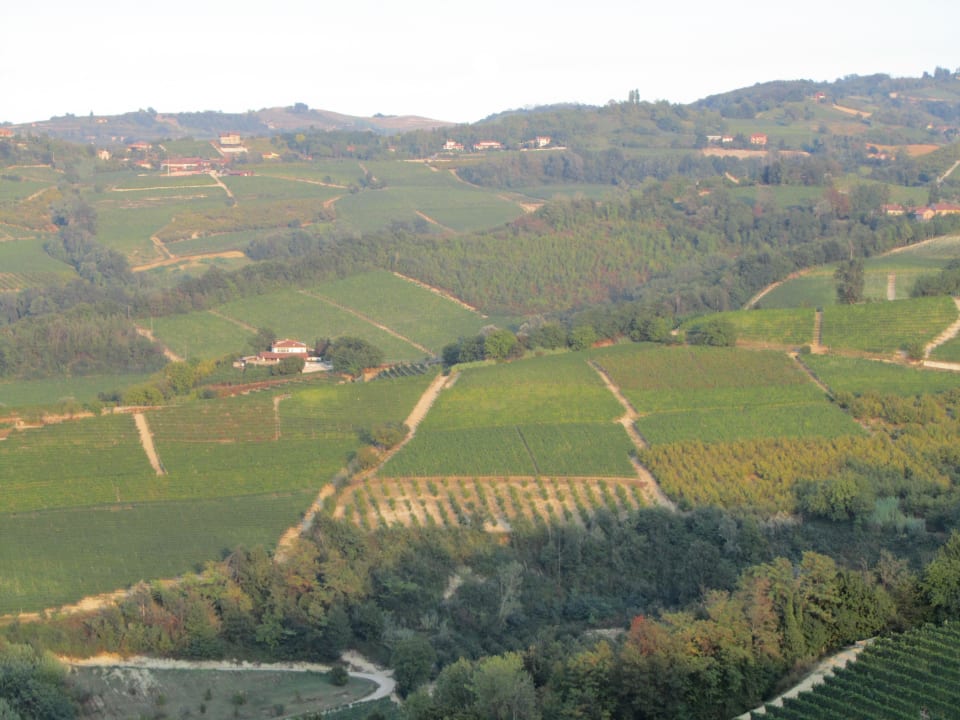 Aussicht vom Parkplatz Hotel Locanda Del Pilone