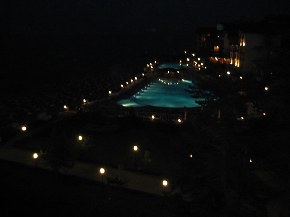 Blick vom Balkon bei Nacht HVD Riviera Beach