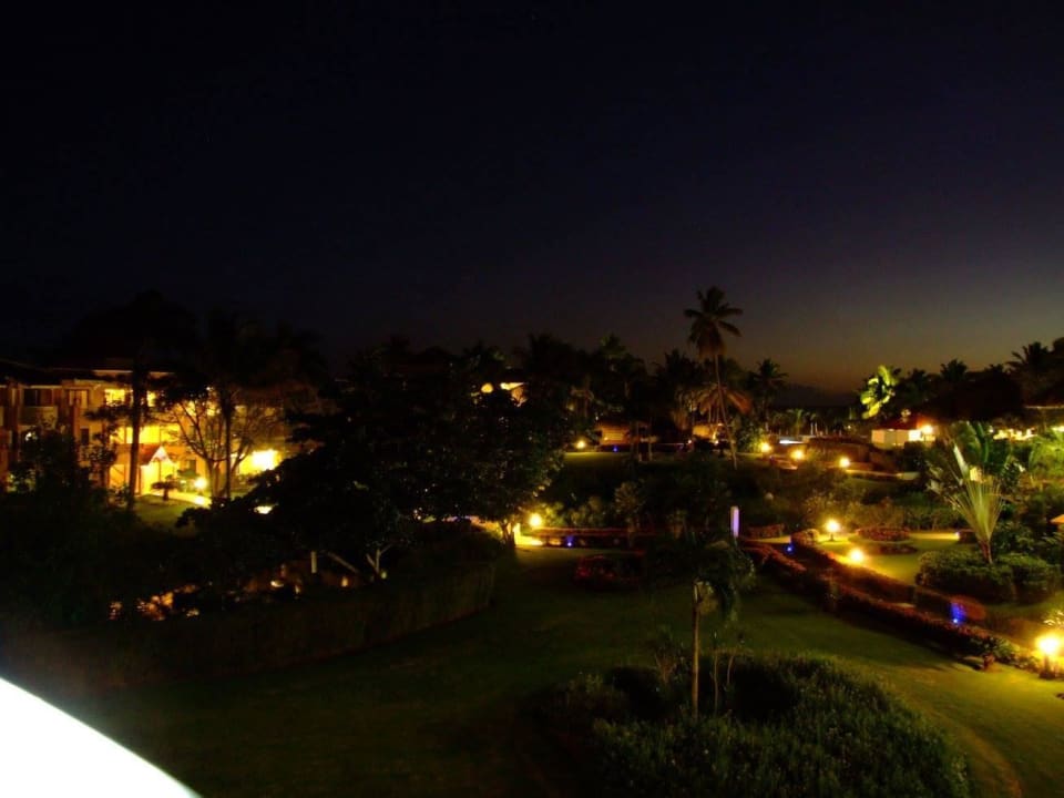 Blick vom Balkon am Abend Hotel Viva Dominicus Palace by Wyndham-All Inclusive Resort