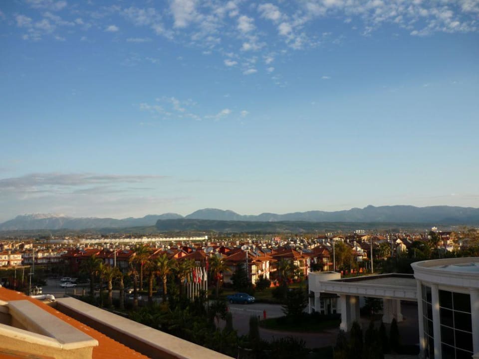 Blick vom Balkon Trendy Aspendos Beach Hotel