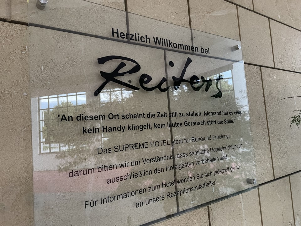 Außenansicht Hotel Reiters Supreme