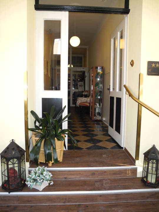 Hier ist man willkommen, sieht man, nicht ? Hotel Weisse Düne