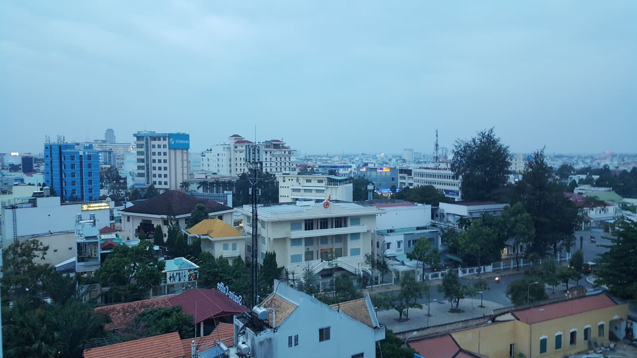 Ausblick TTC Hotel - Premium Can Tho