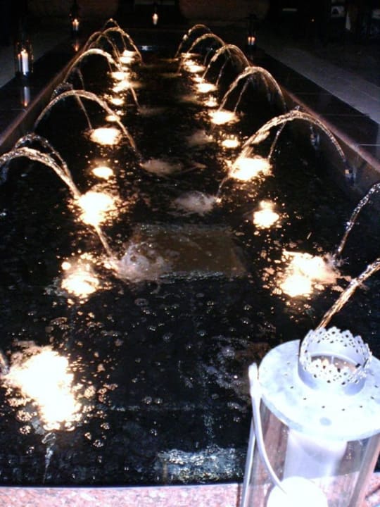 Terrasse im ital. Restaurant Emirates Palace Mandarin Oriental