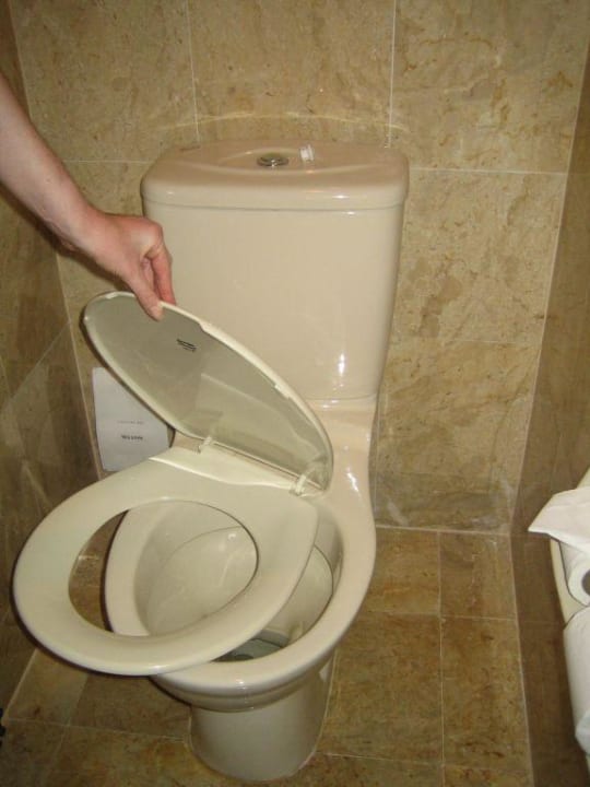 Toilettendeckel im 5 Sterne Resort The Westin Resort Nusa Dua, Bali