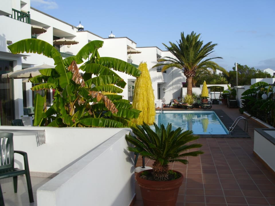 Blick auf den Pool Apartamentos La Tegala