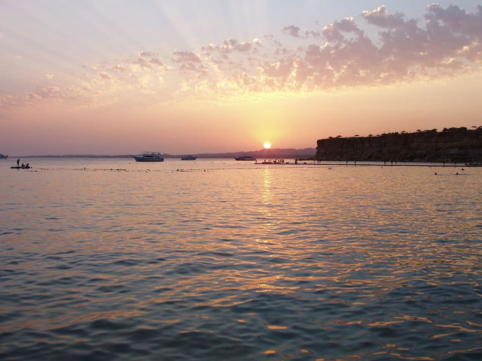 Abendstimmung am Strand (ca. 16.50h) Reef Oasis Beach Resort