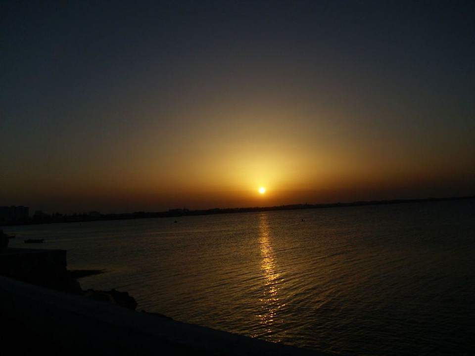 Sonnenuntergang Mahdia Beach & Aquapark
