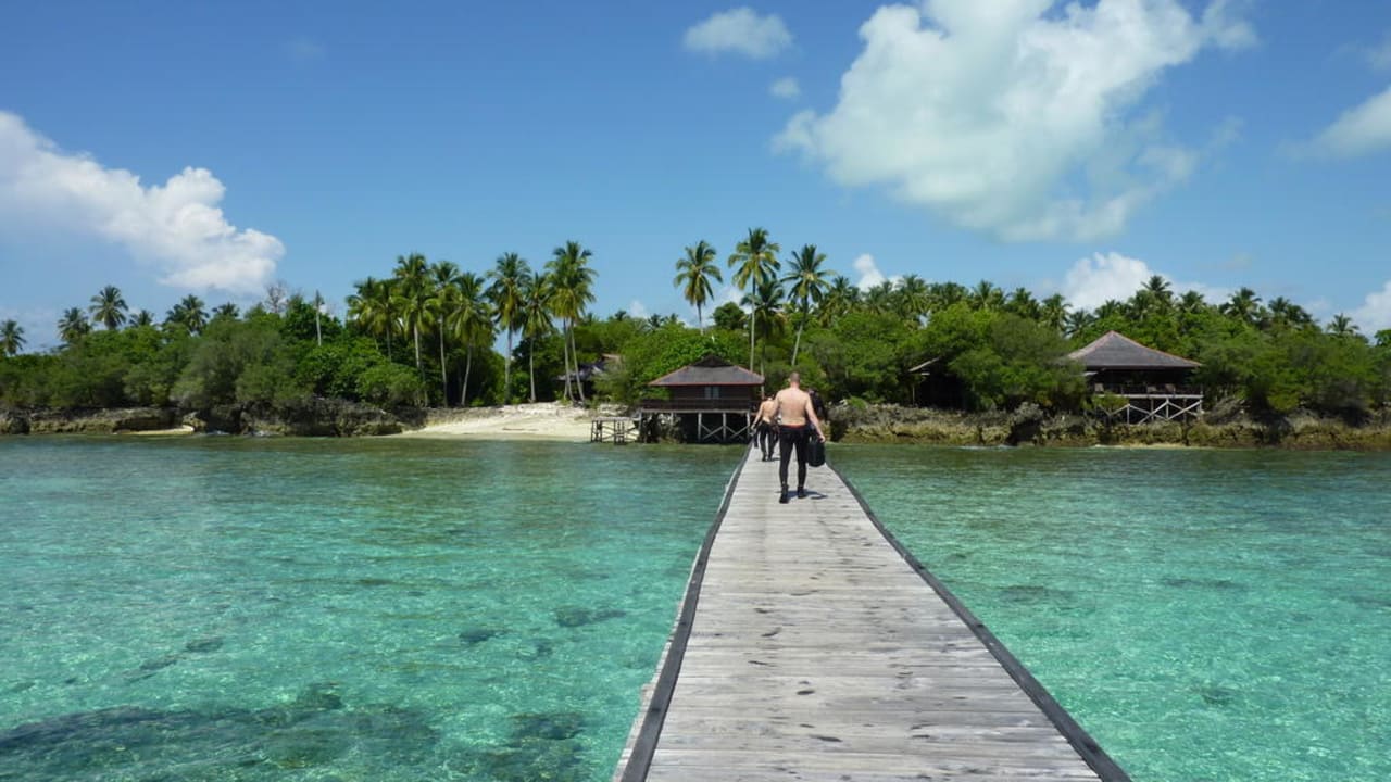 Anlegesteg Nunukan Island Resort