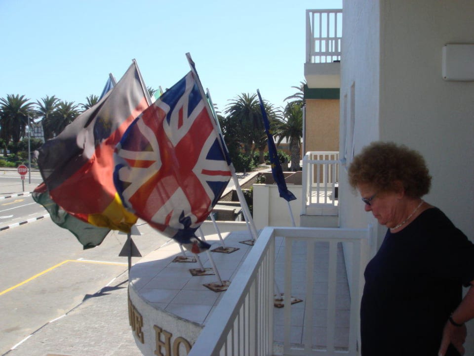 Blick Richtun Meer Swakopmund Boutique Hotel